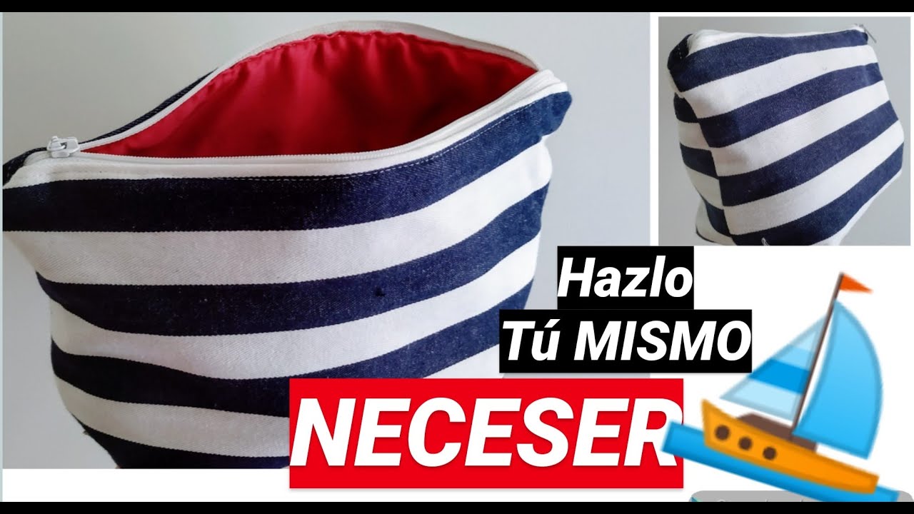 💖 NECESER de tela PASO A PASO 💖