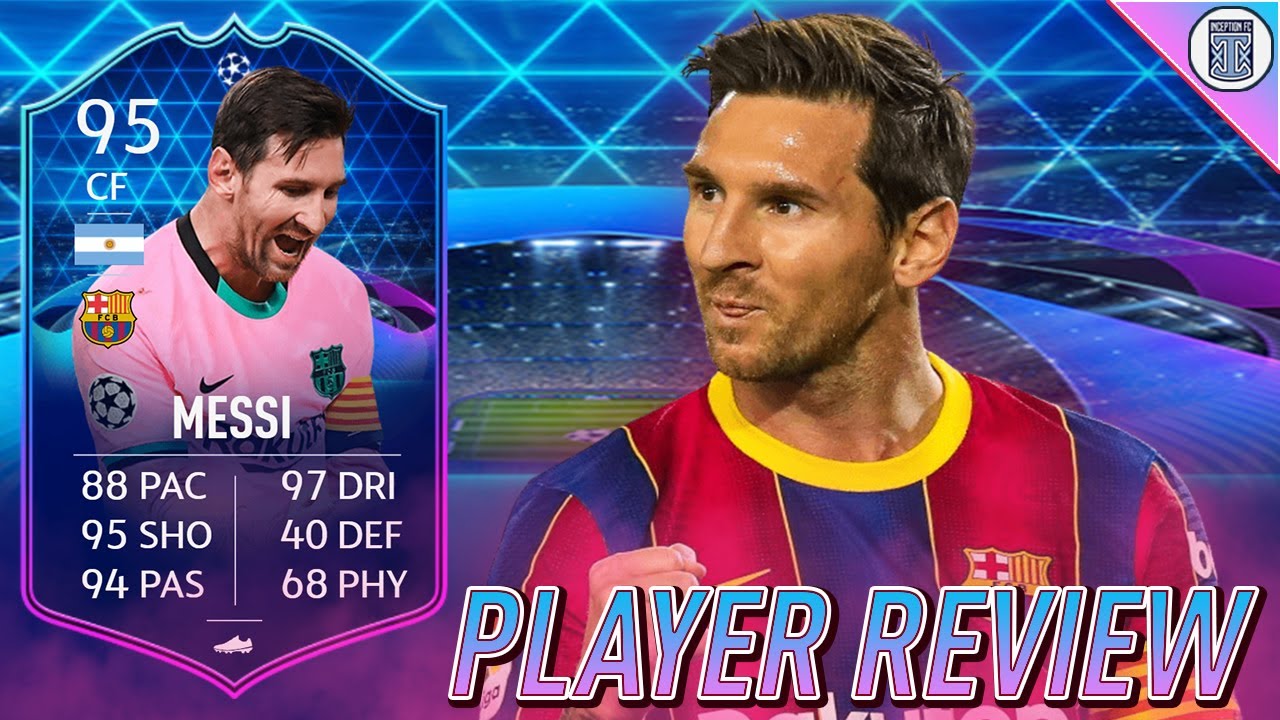95 TOTGS MESSI PLAYER REVIEW! - TEAM OF THE GROUP STAGE MESSI - FIFA 21 ULTIMATE TEAM
