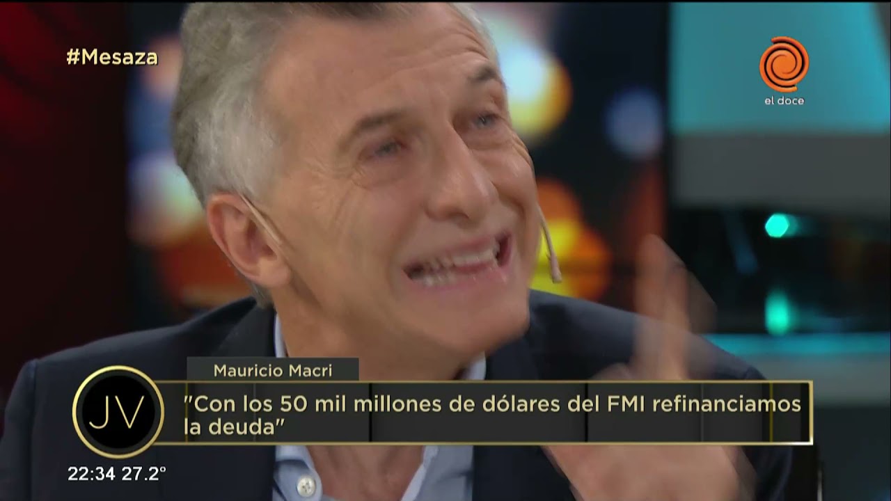 Macri en lo de Mirtha: 