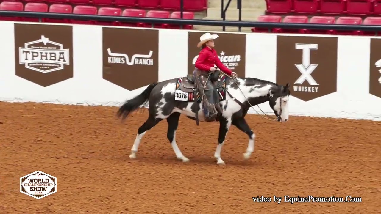 7/2/2022 Taylor and Uneeda Painted Rebel  Ranch Pleasure APHA World Show