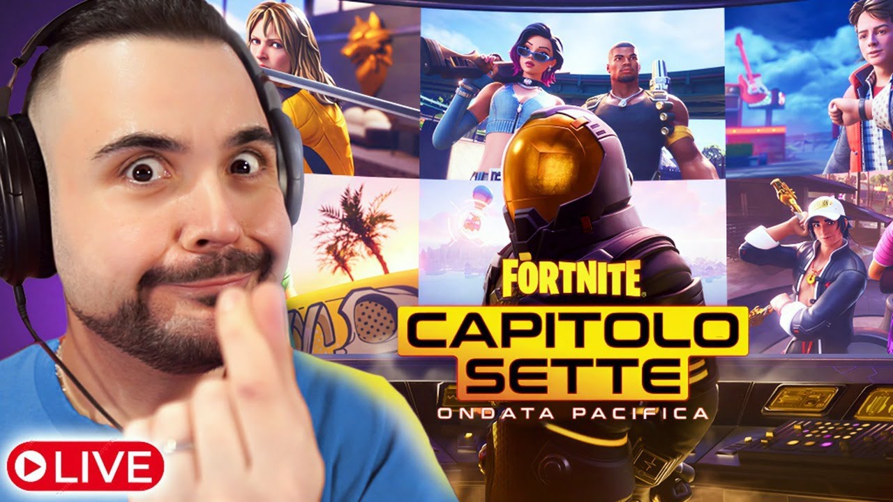 🔴LIVE - Dopo 6 ore di macchina - FORTNITE