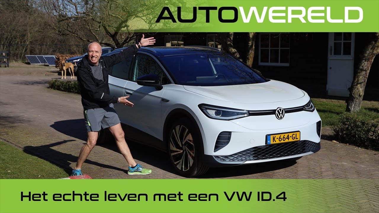 Hoe bevalt een week met de elektrische Volkswagen ID.4 (2021)? | Tom Coronel | RTL Autowereld test