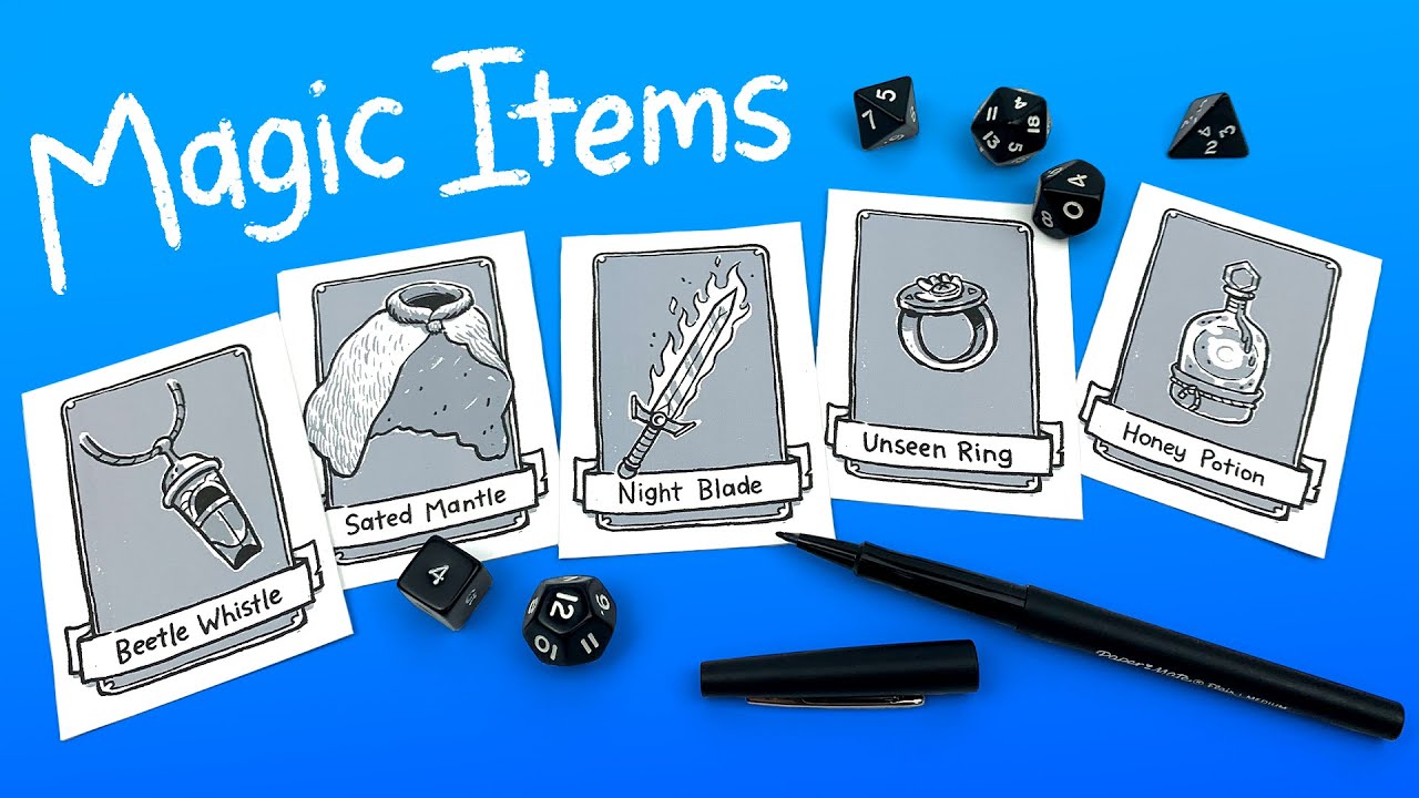 How To Make Fun Magic Items For Your D&D Game!