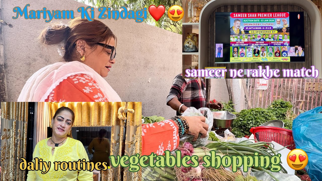Vegetables Shopping 😍/ Daily Routines / Mariyam Ki Zindagi ❤️😍