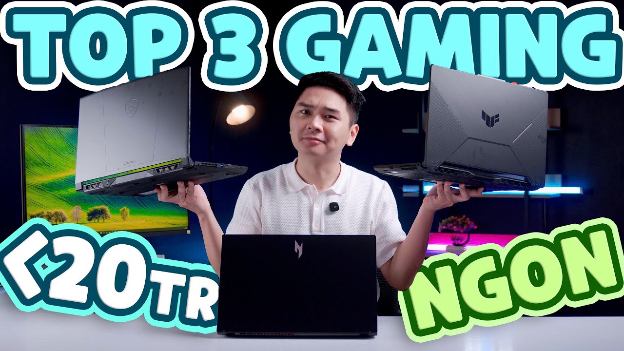 TOP 3 Laptop Gaming dưới 20 triệu đáng mua đầu năm 2026 | LaptopWorld