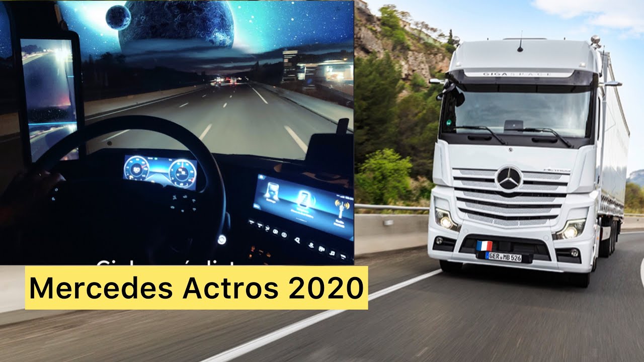 واخيرا تسلمت👈شاحنة مرسيدس 2020 🙂المتطورةcamion mercedes actros