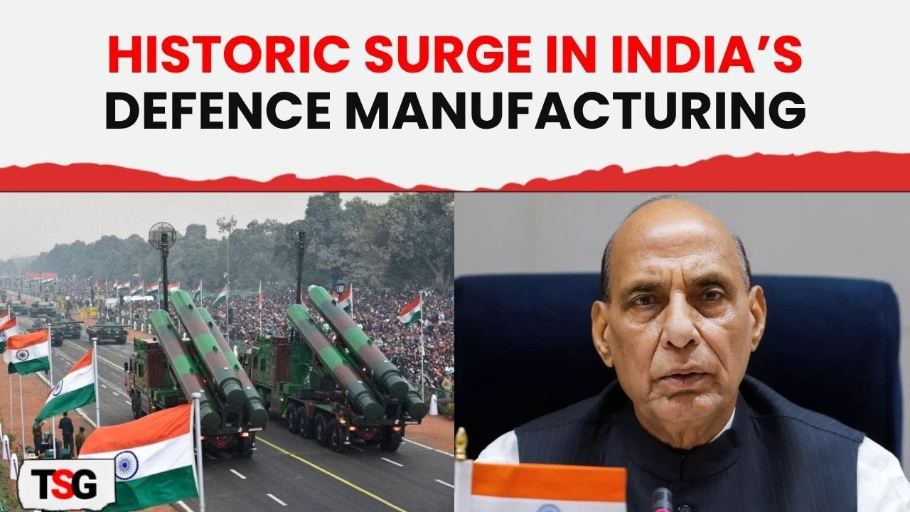 India&rsquo;s defence production surges to historic ₹1.51 lakh crore milestone