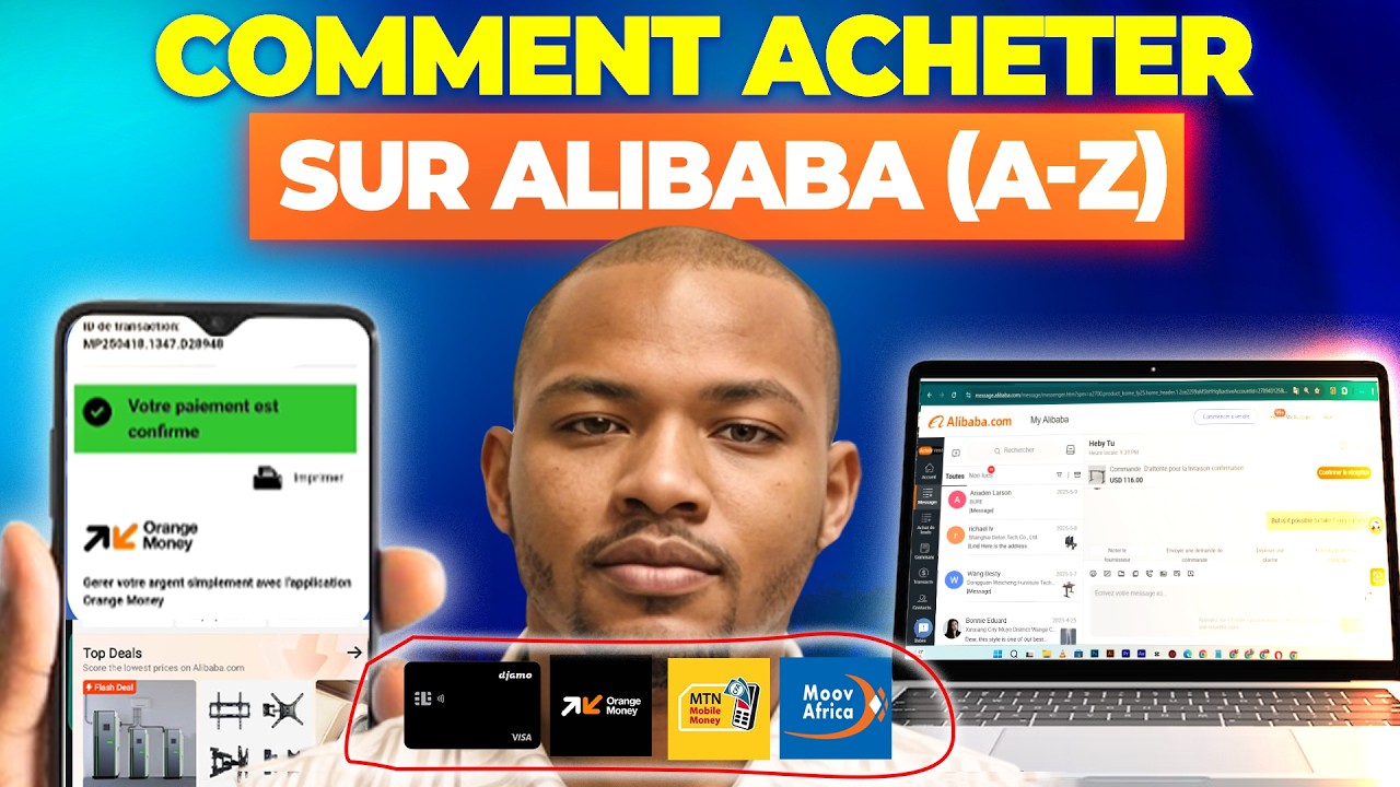 Comment acheter sur Alibaba depuis l’Afrique Avec Carte et Mobile Money (Formation complète A-Z)