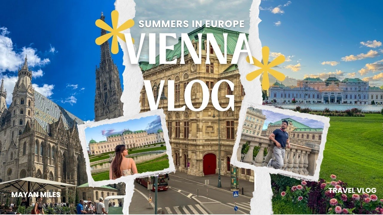 Vienna Travel Vlog 🇦🇹 | Summer in Austria, Palaces, Café & City Guide Belvedere, Schönbrunn, Hofburg