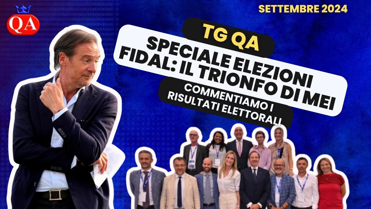 TG QA, il commento alle elezioni federali FIDAL 2024