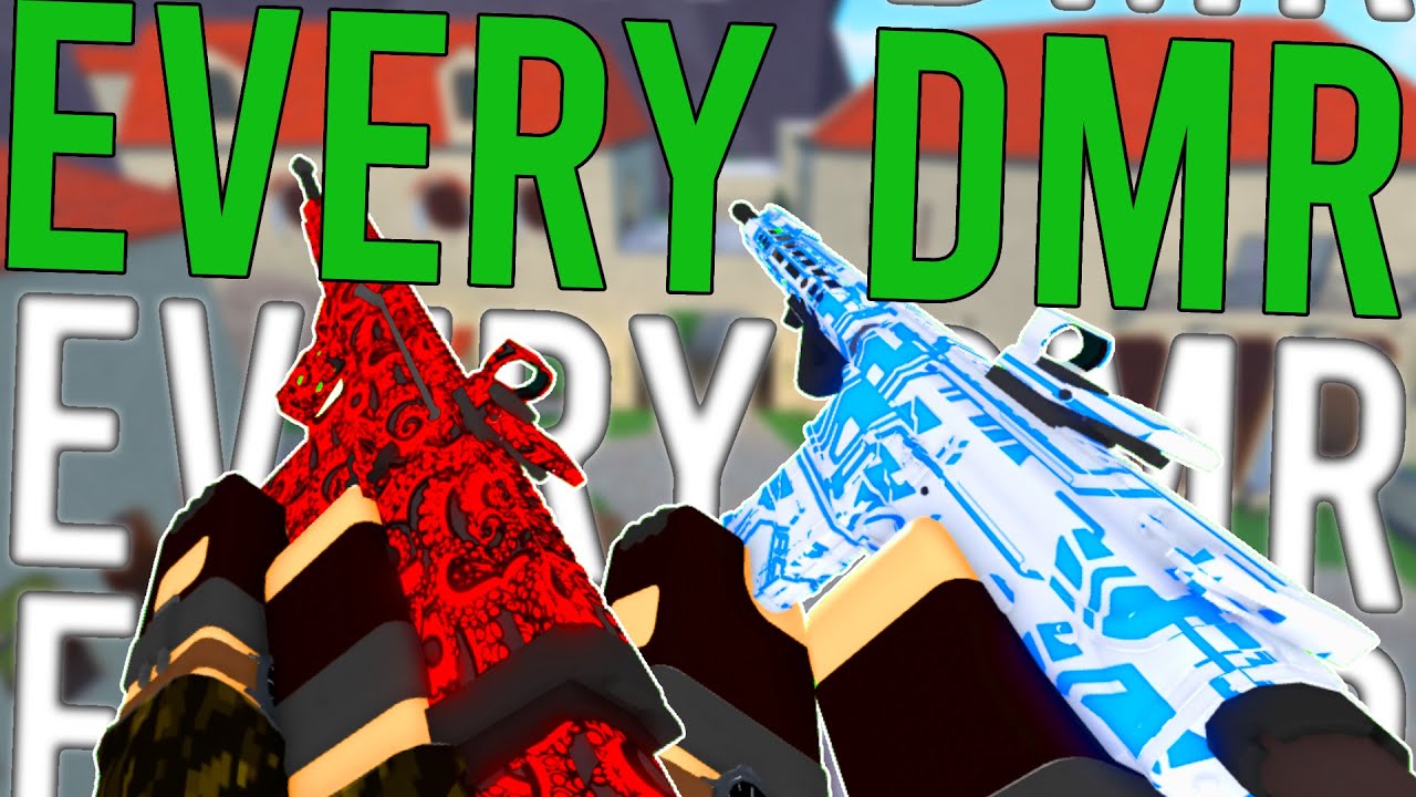 ranking *EVERY* DMR in phantom forces 2024 EDITION!