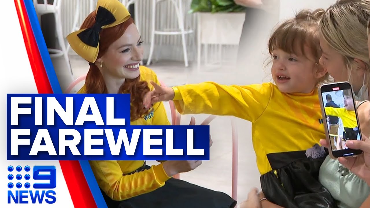 Emma Watkins&rsquo; last public appearance for The Wiggles | 9 News Australia