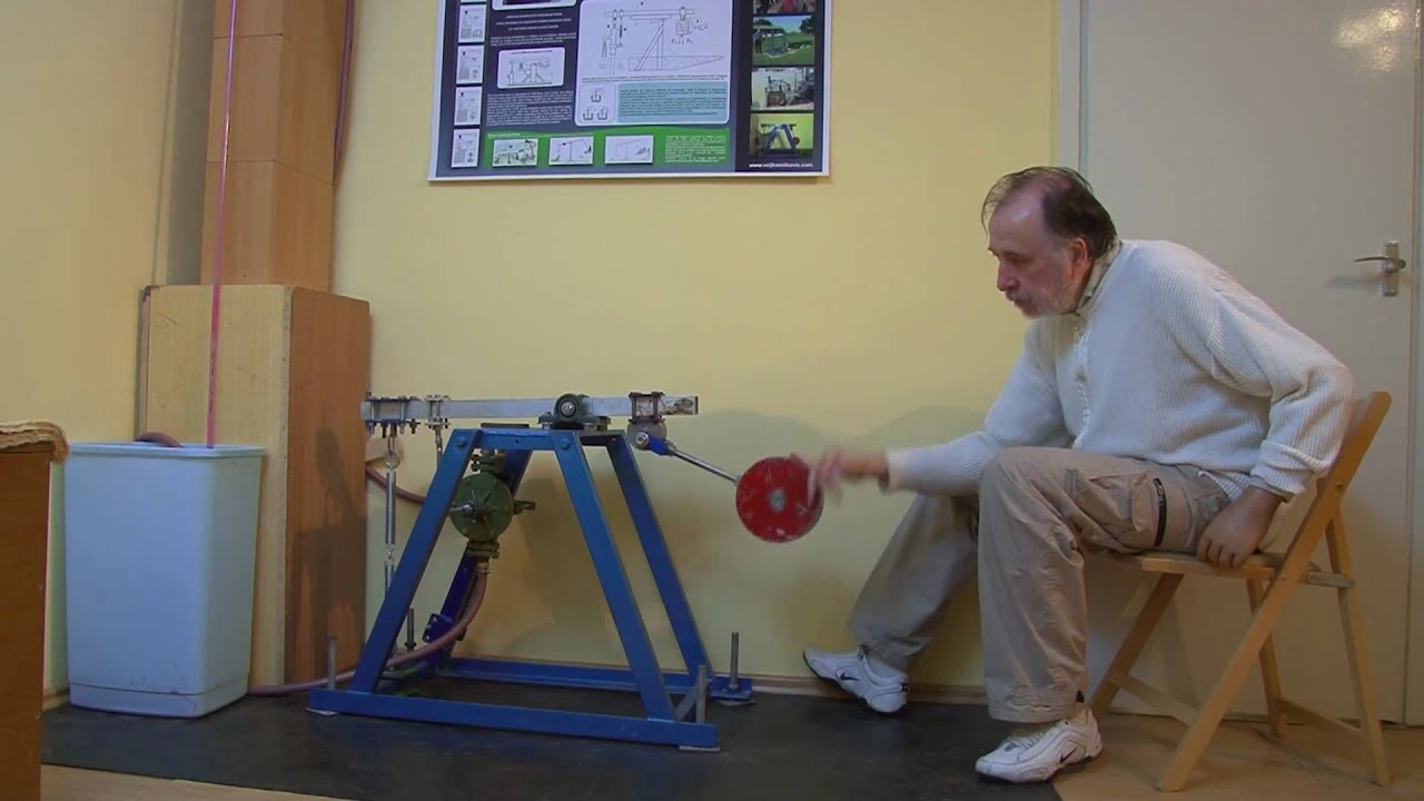 Pendulum eases pumping of water