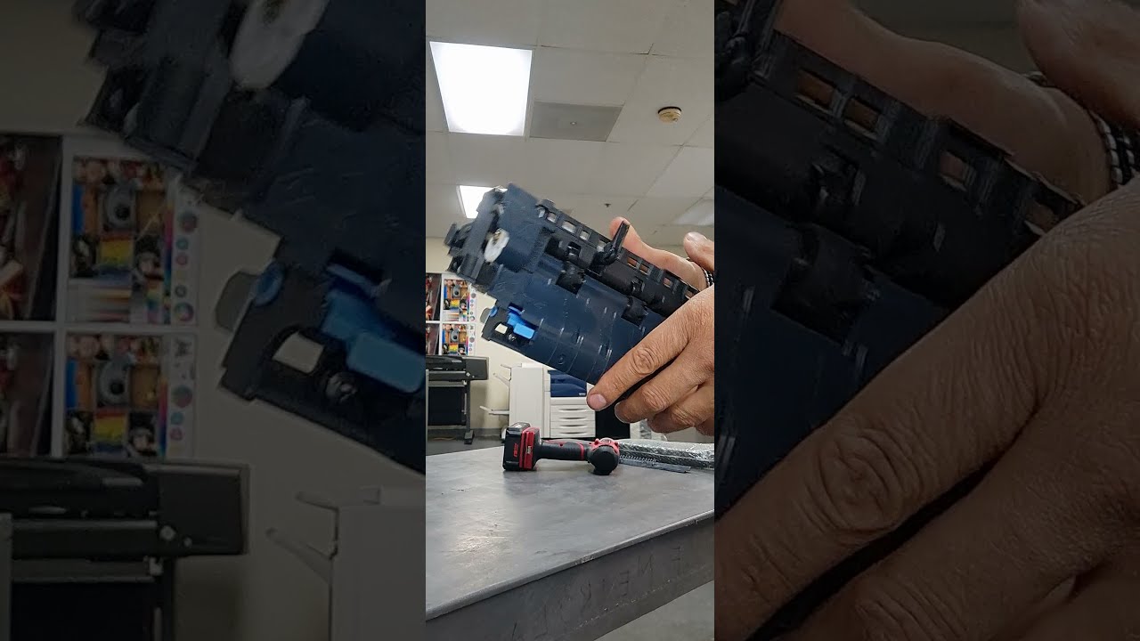 Reparacion de fusor de impresoras hp laser m602