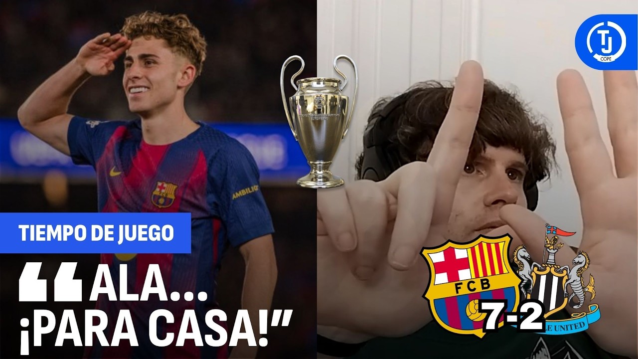 ¡ADIÓS a los FANTASMAS de la CHAMPIONS! El Barcelona pasa a cuartos con un festival de goles