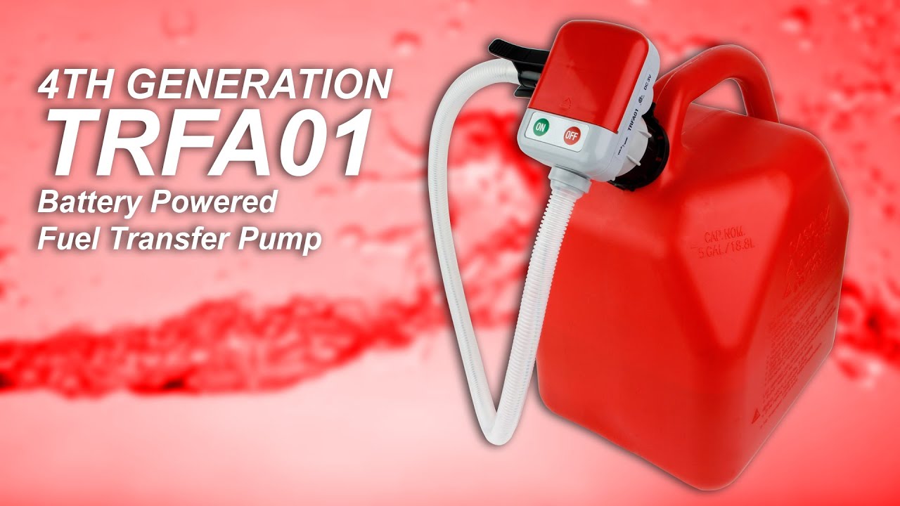 TERA PUMP - 4th Gen TRFA01 Battery Powered Fuel Transfer Pump Comparison