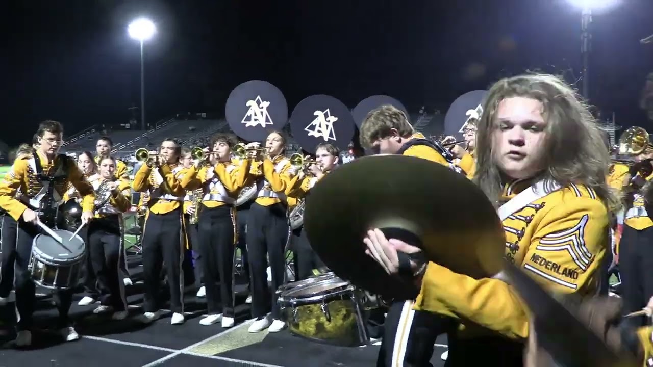 Nederland High School Band Drumline October 6th, 2023