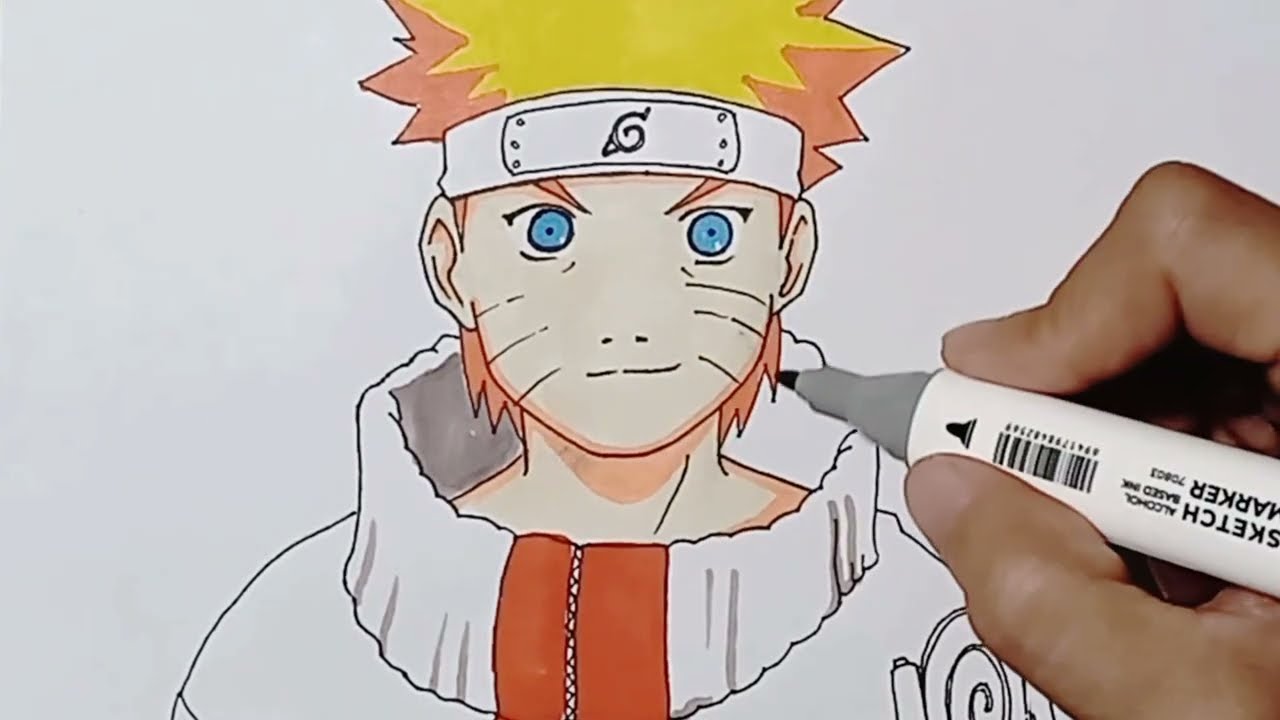 How to draw Naruto #drawing #animedrawing #howtodraw 