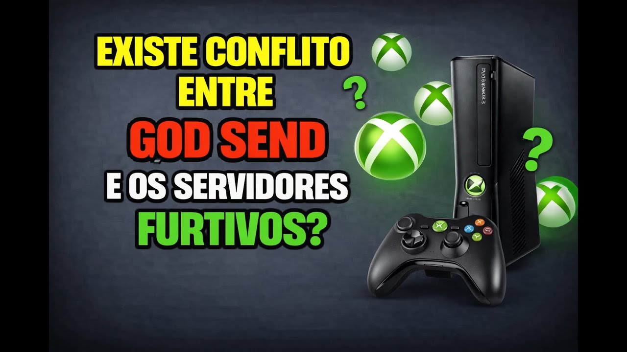 EXISTE CONFLITO ENTRE GODSEND E OS SERVIDORES FURTIVOS? VEJA NESTE VÍDEO. XBOX 360 - EXPLOIT - RGH
