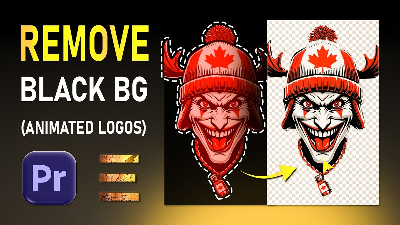 Remove Black Backgrounds from Animated Stream Logos