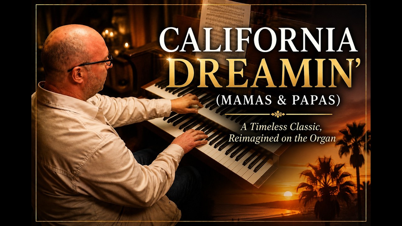 PIPE ORGAN COVER: CALIFORNIA DREAMIN' (mamas & papas) by Martijn Koetsier