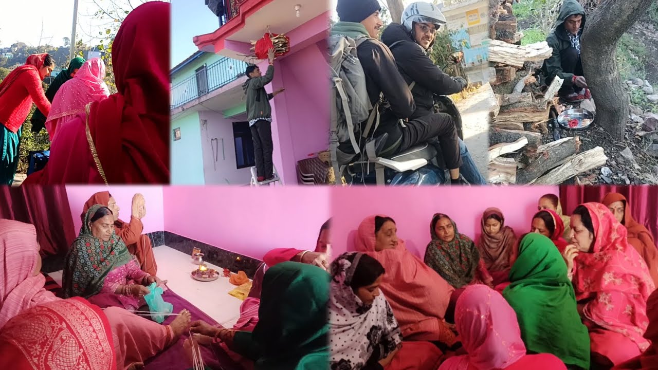 #शादी का निमंत्रण देने मामा जी के घर गए 💑।। और भाई भी चले गए गुजरात वापिस✈️।।#himachal #villagelife 