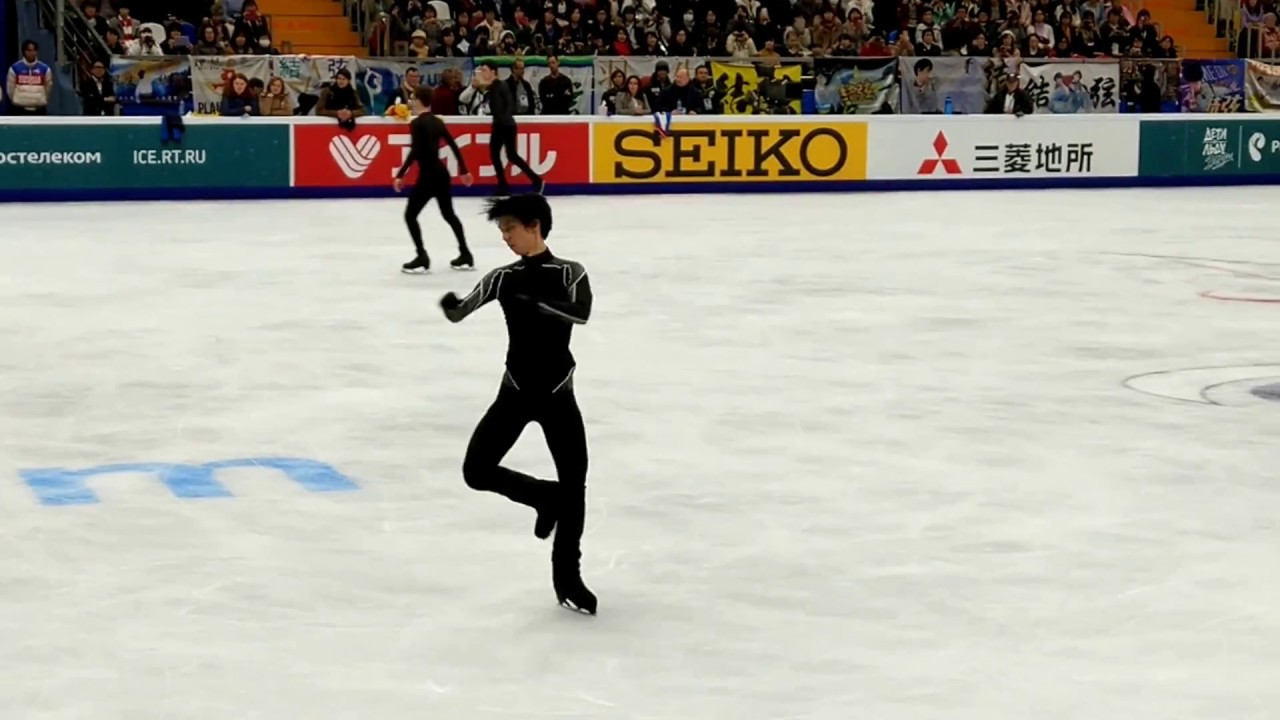 Fancam Yuzuru Hanyu OP 21.10.17 4/5  FP run through CoR 2017