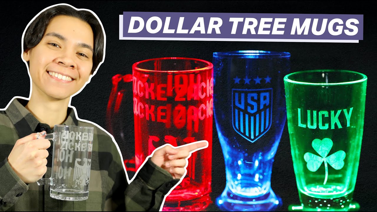 How To Etch Glass Beer Mugs, Pilsners and Pint Glasses (Cheap Cricut DIY)