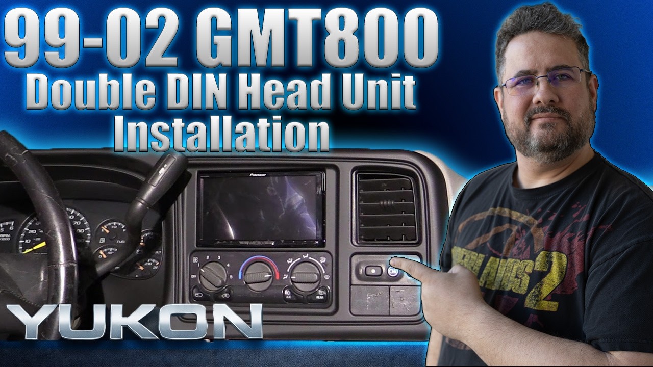 Installing a Double DIN android auto head unit in a 2000-2002 GMC Yukon / Tahoe / Silverado / Sierra