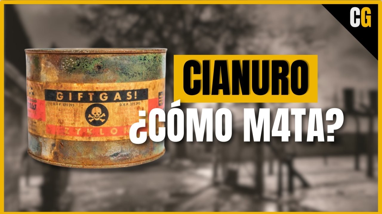 Cianuro- La Toxina MAS RÁPIDA de todas - El Zyklon-B Explicado