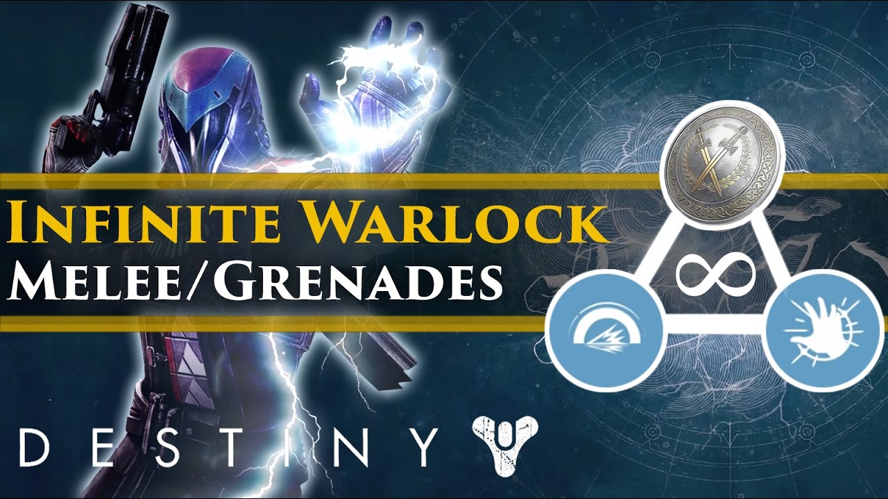 Destiny - The Infinite Grenade/Melee Stormcaller Build... Super not included.