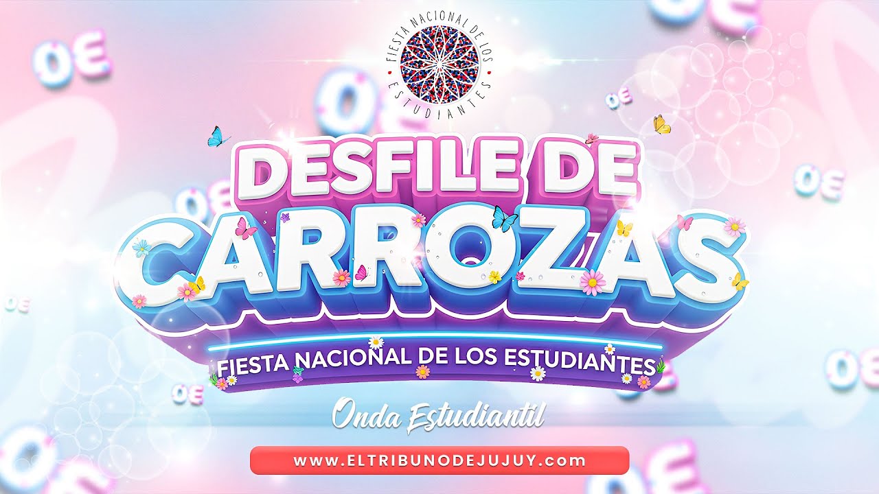 Desfile de Carrozas Grupo A y B 🎉✨ | Fiesta Nacional de los Estudiantes 2025
