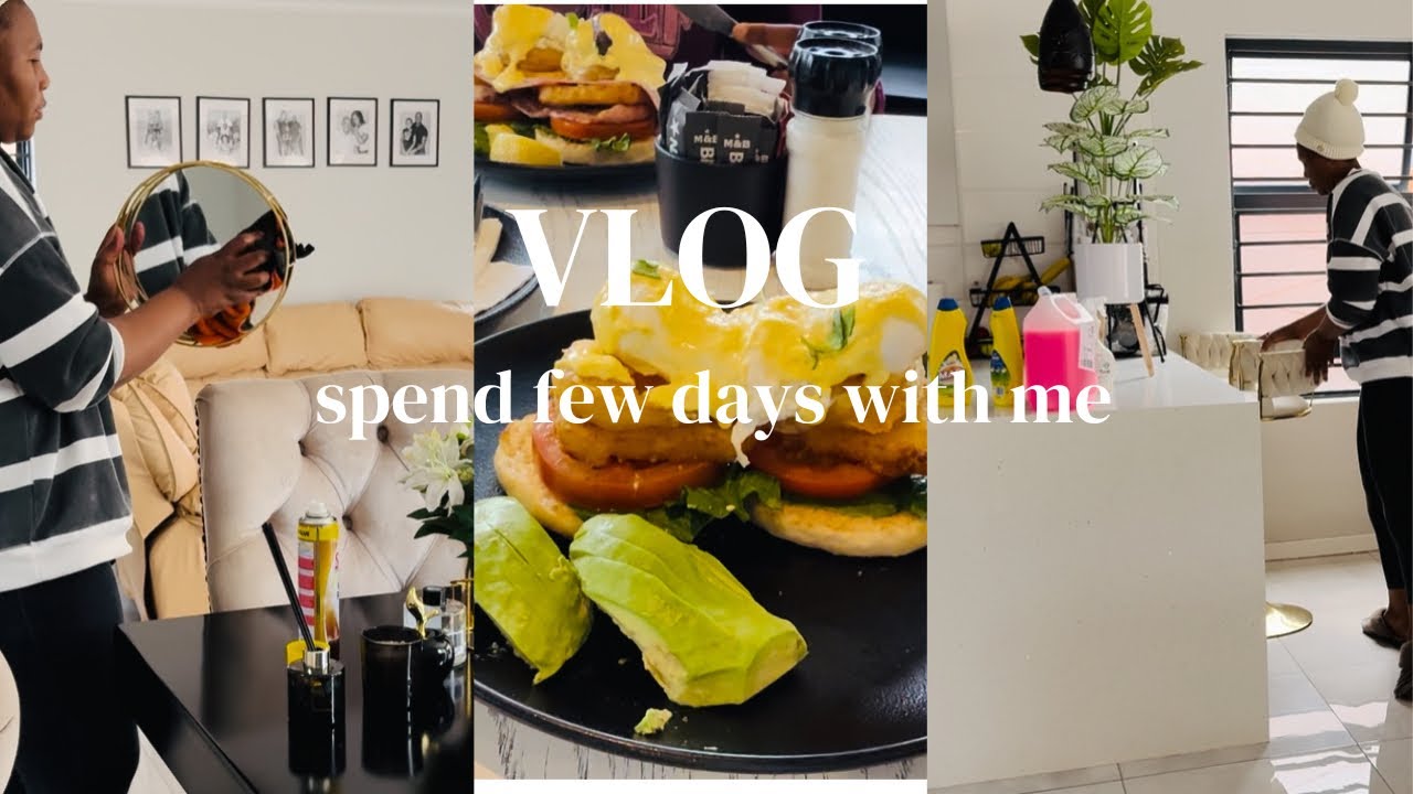 VLOG: CLEAN WITH ME | BREAKFAST OUTING | LAUNDRY DAY + MORE | SOUTH AFRICAN VLOGGER