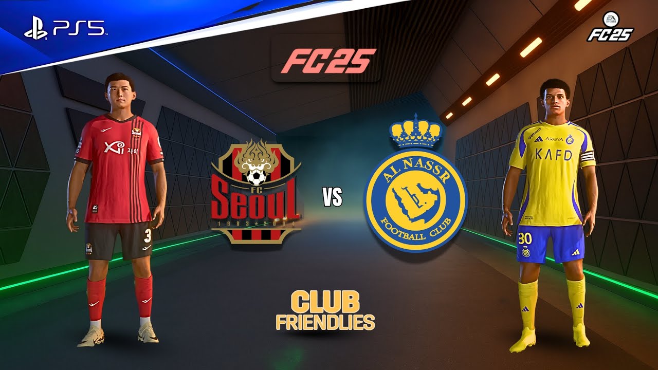 FC 25 - Al Nassr vs FC Seoul | Club Frienldy | Ronaldo vs Klimala epic showdown