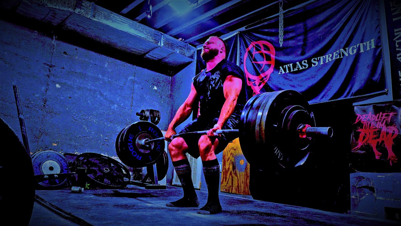 Heavy Deadlift w JG & @BOTAJELL ... 2 Weeks Out!!