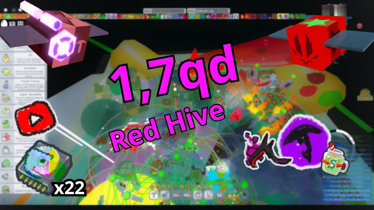 1.7qd Festive Bean Honeyday Red Hive Boost (Disconnected mid boost) | BSS be Top_max528