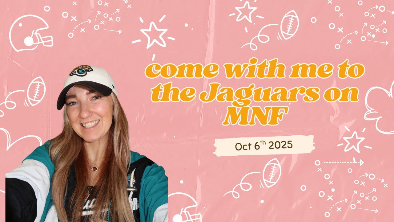 Come With Me to the Jaguars on MNF | October 6