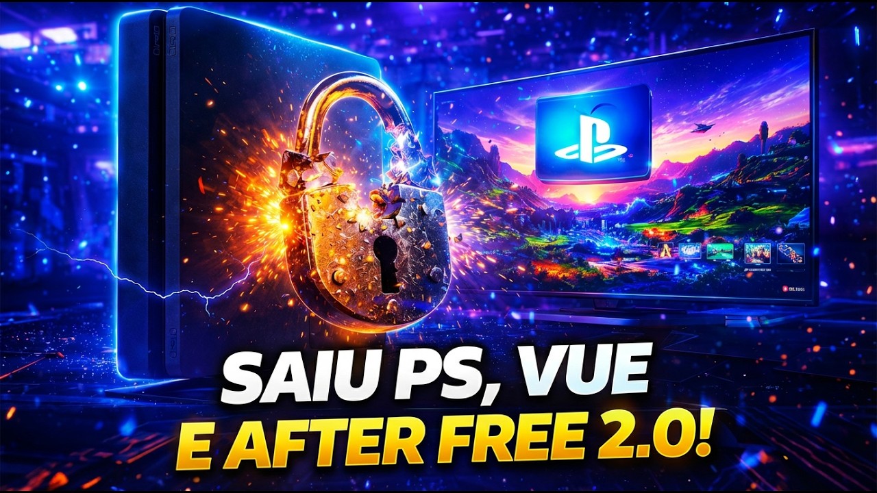 🔥ATUALIZANDO O PS VUE NO PS4! AFTER FREE 2.0
