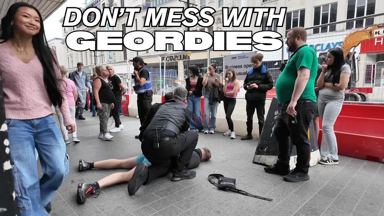 Newcastle City Center ASMR Walking Tour Interrupted by MUST-SEE Street Drama 🇬🇧 🤯