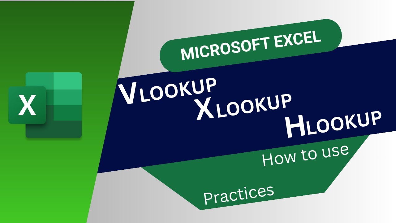 Excel in actions - master Vlookup, Hlookup and Xlookup functions