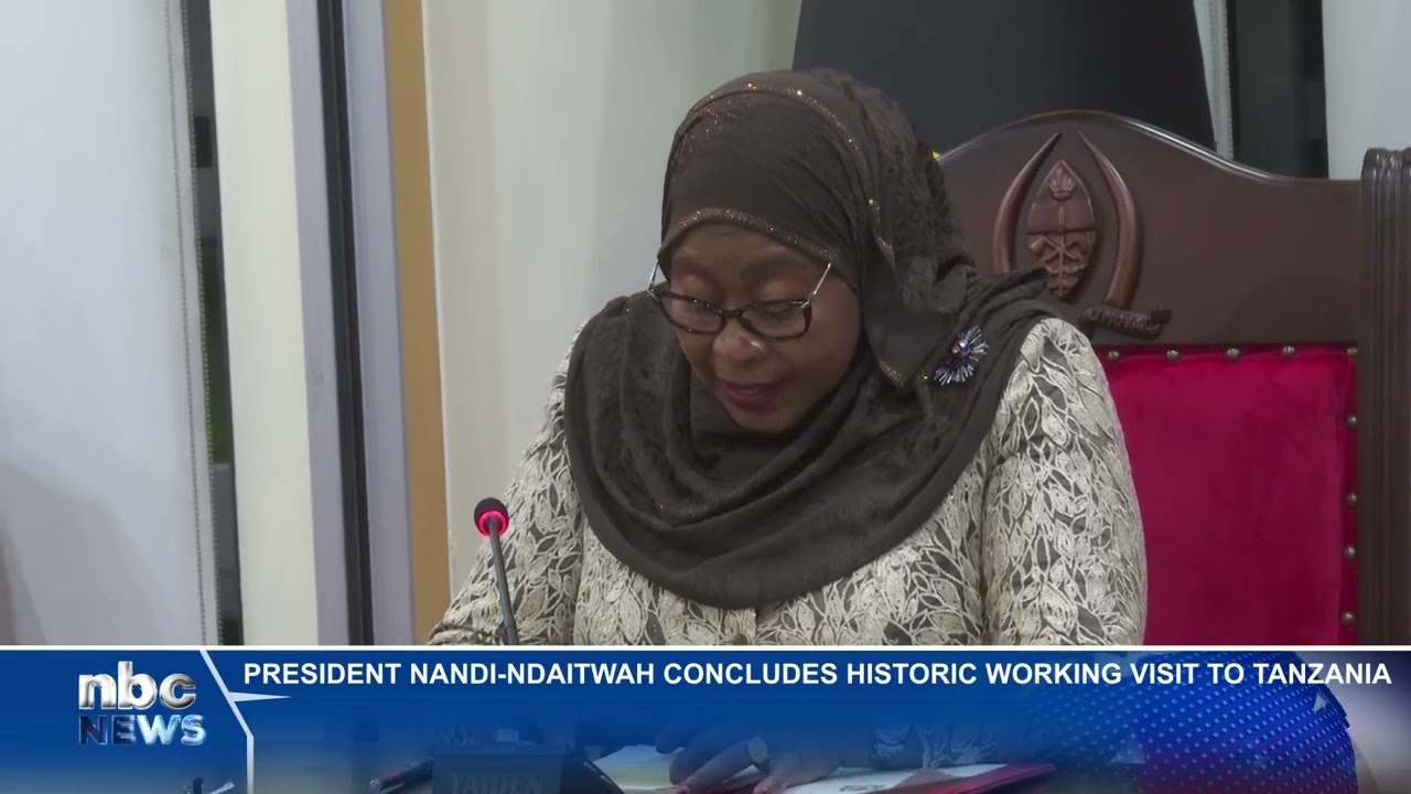 President Nandi-Ndaitwah concludes historic working visit to Tanzania - nbc