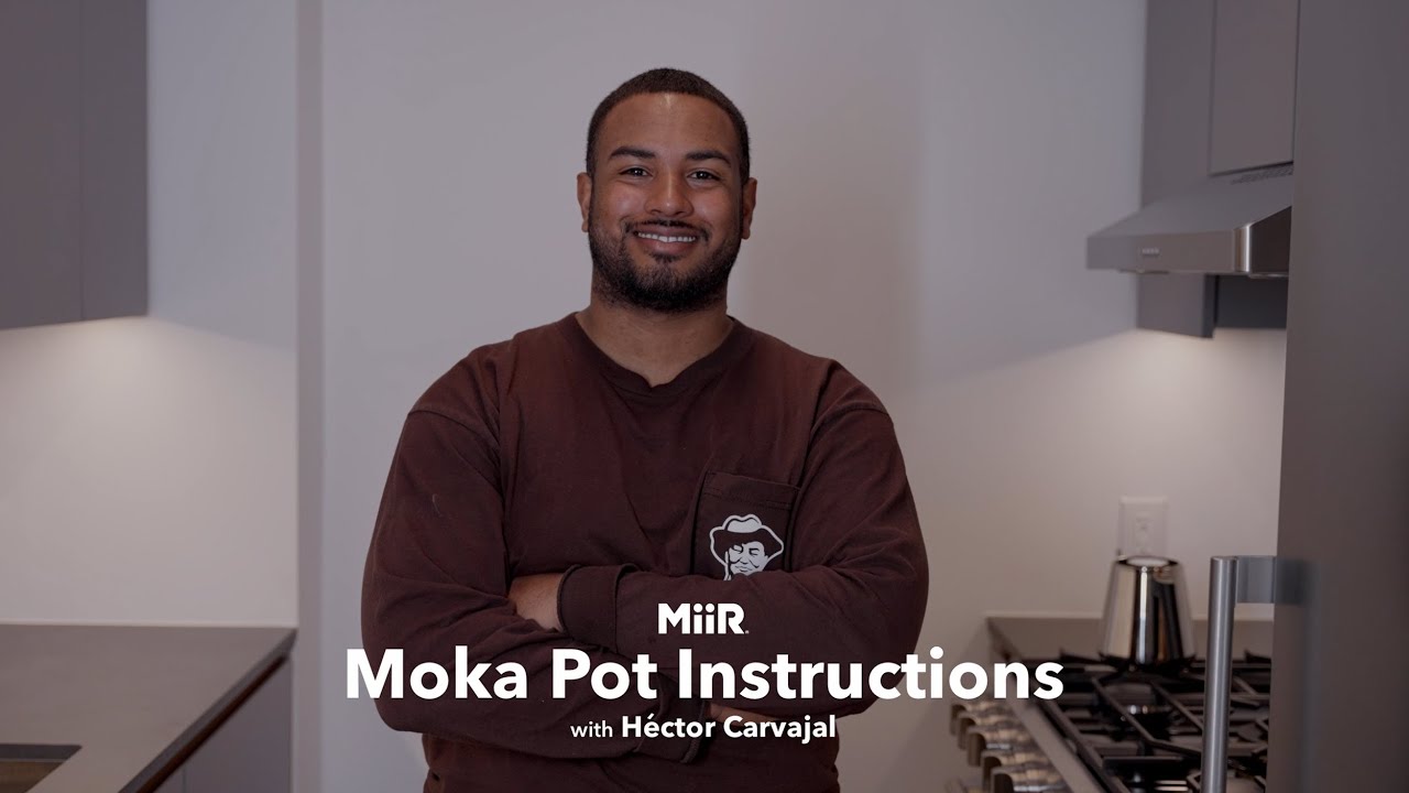 How to brew with the MiiR New Standard Moka Pot feat. Héctor Carvajal