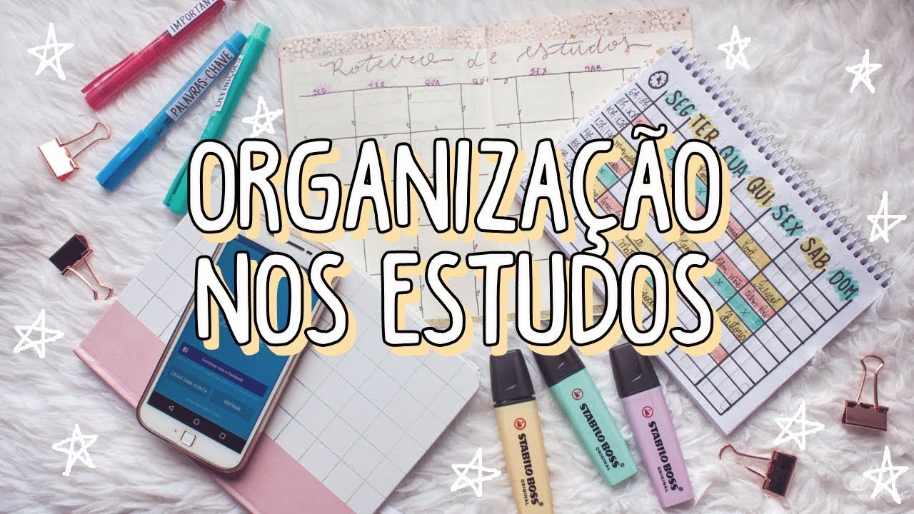 DICAS DE ORGANIZAÇÃO PARA SER UM ALUNO NOTA 10