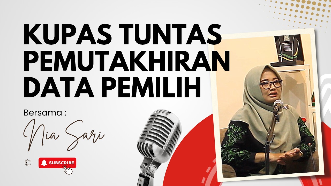 Ngobrol Santai Soal Data Pemilih bareng KPU Kota Kediri!