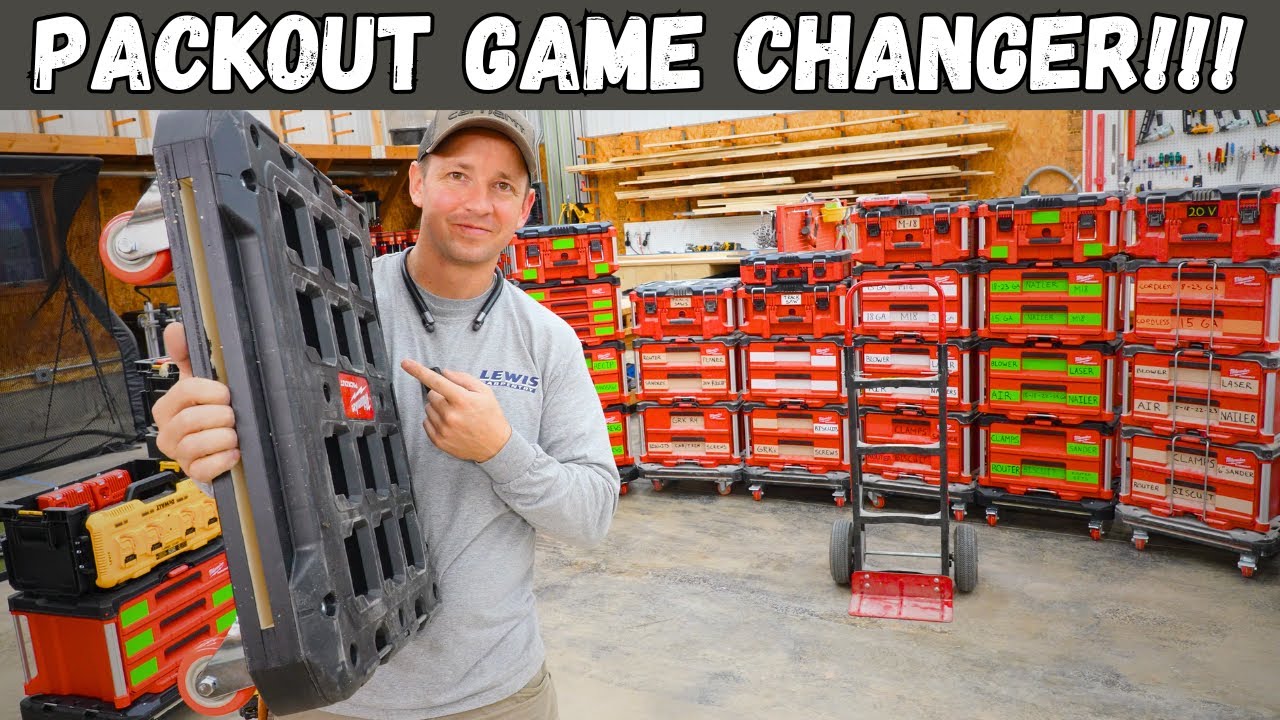 My Custom Packout Dolly System | This System Makes Life Easier Every Day