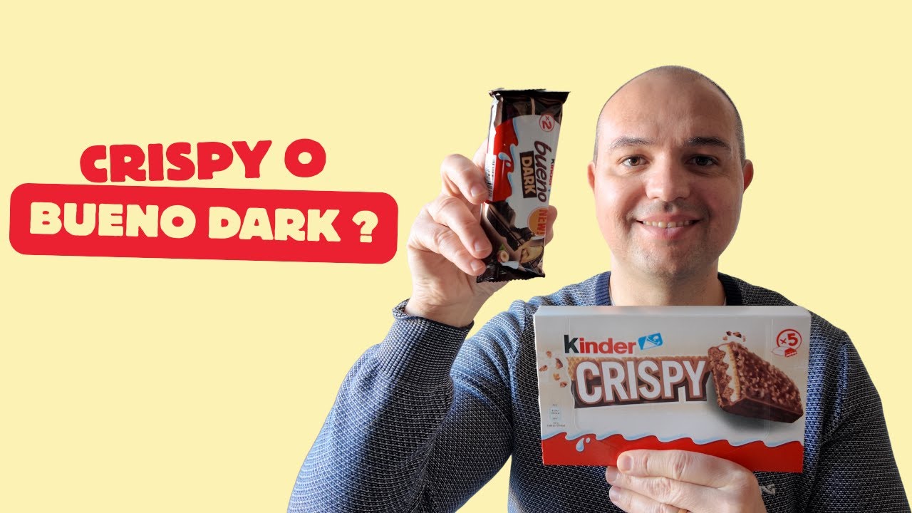 Kinder Crispy e Kinder Bueno Dark – Recensione completa e confronto!