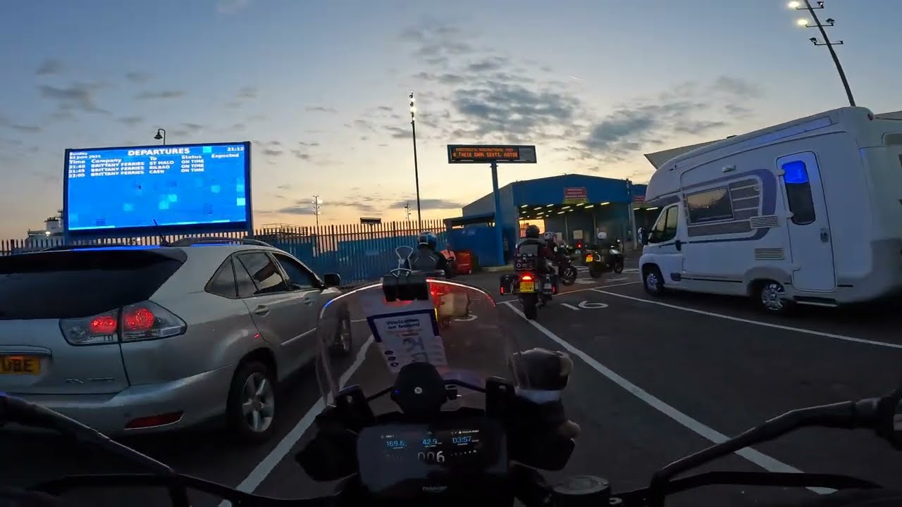 UK Vegan Bikers in Europe '24 - Part 1 - Journey to Spain!