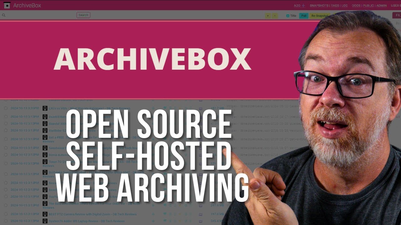 Archiwizuj swoje cyfrowe życie z ArchiveBox (samodzielnie hostowanym archiwum internetowym)