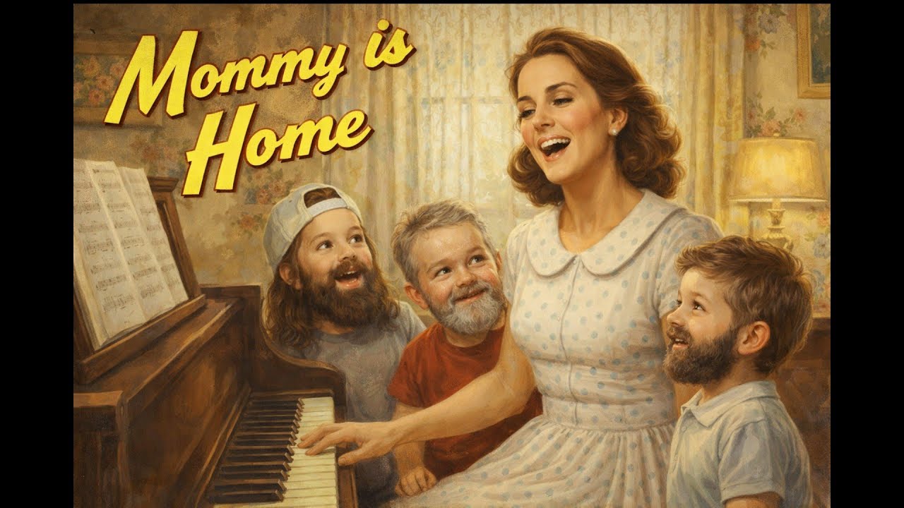 Mommy is home (Cutest Song and Video you will ever hear)