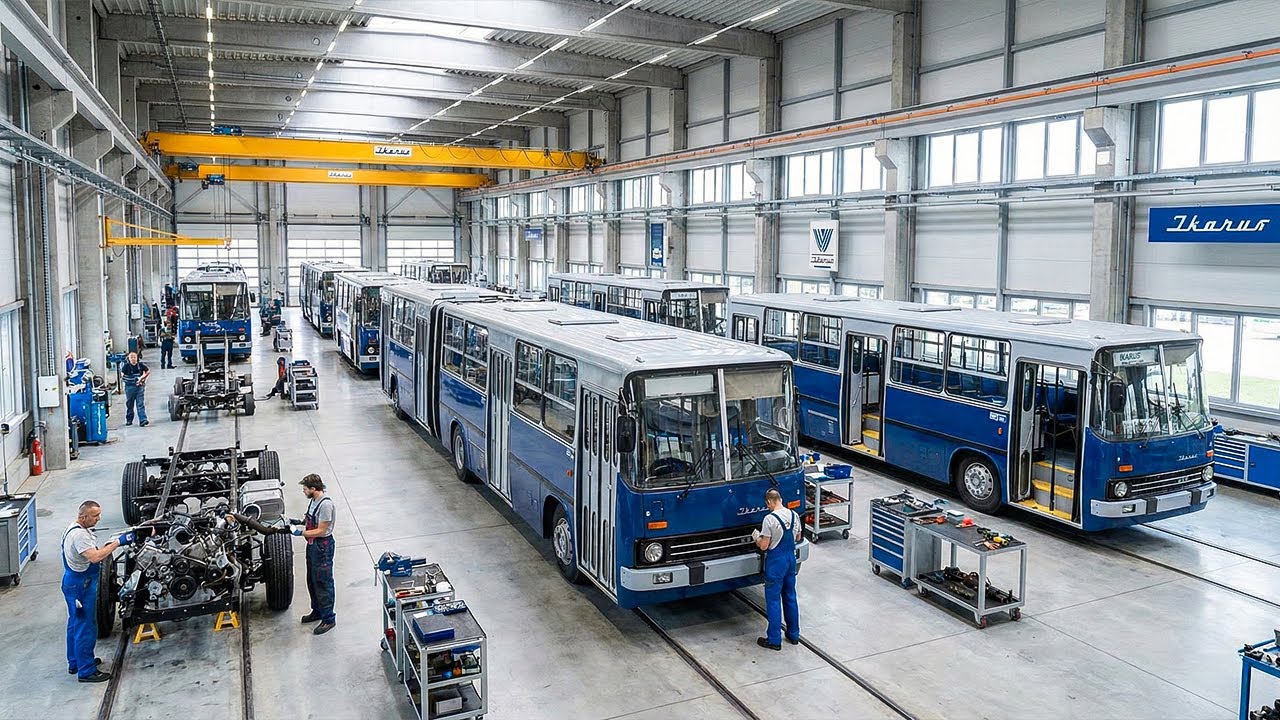 IKARUS: The Communist Hungarian Bus That Reached the Streets of America